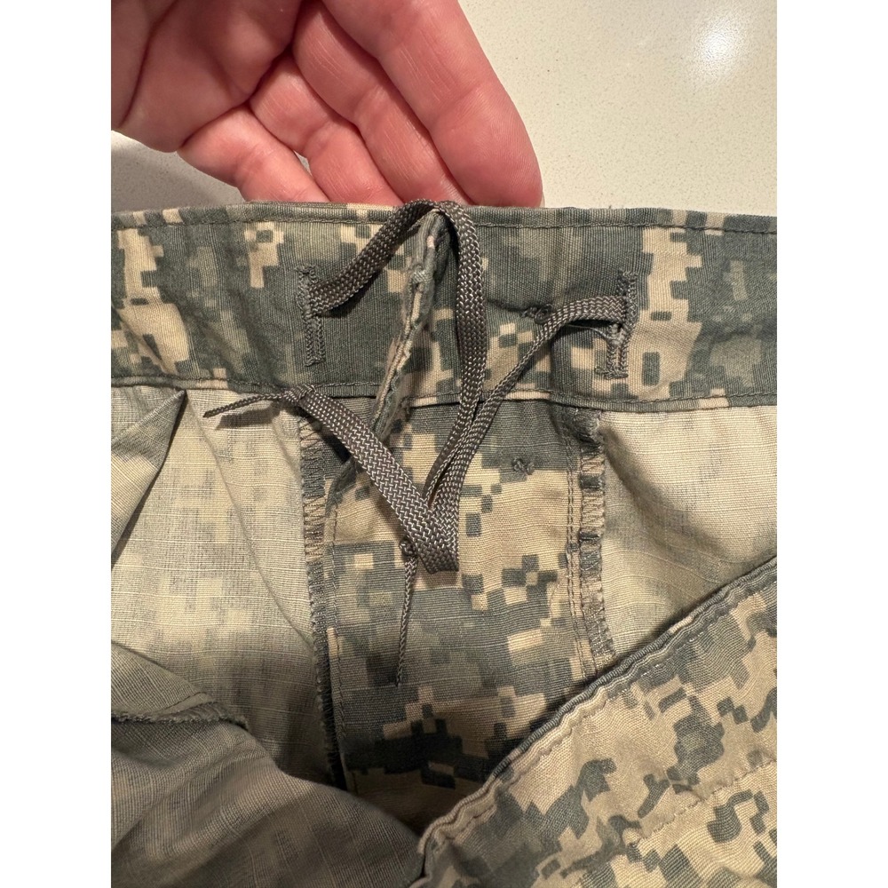 US Army ACU Digital Camo Cargo Pants Sz L Long UCP Tactical Trousers 35-39 Waist - Picture 5 of 11